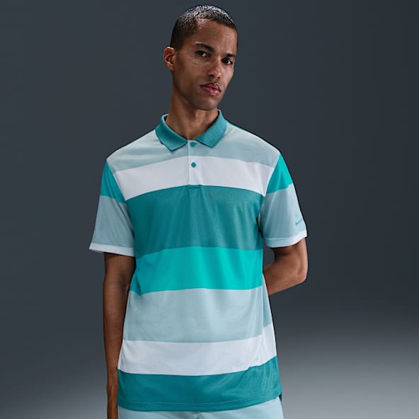 トップス NIKE border design polo shirt size M The Nike Polo Men's Striped Polo. Nike.com